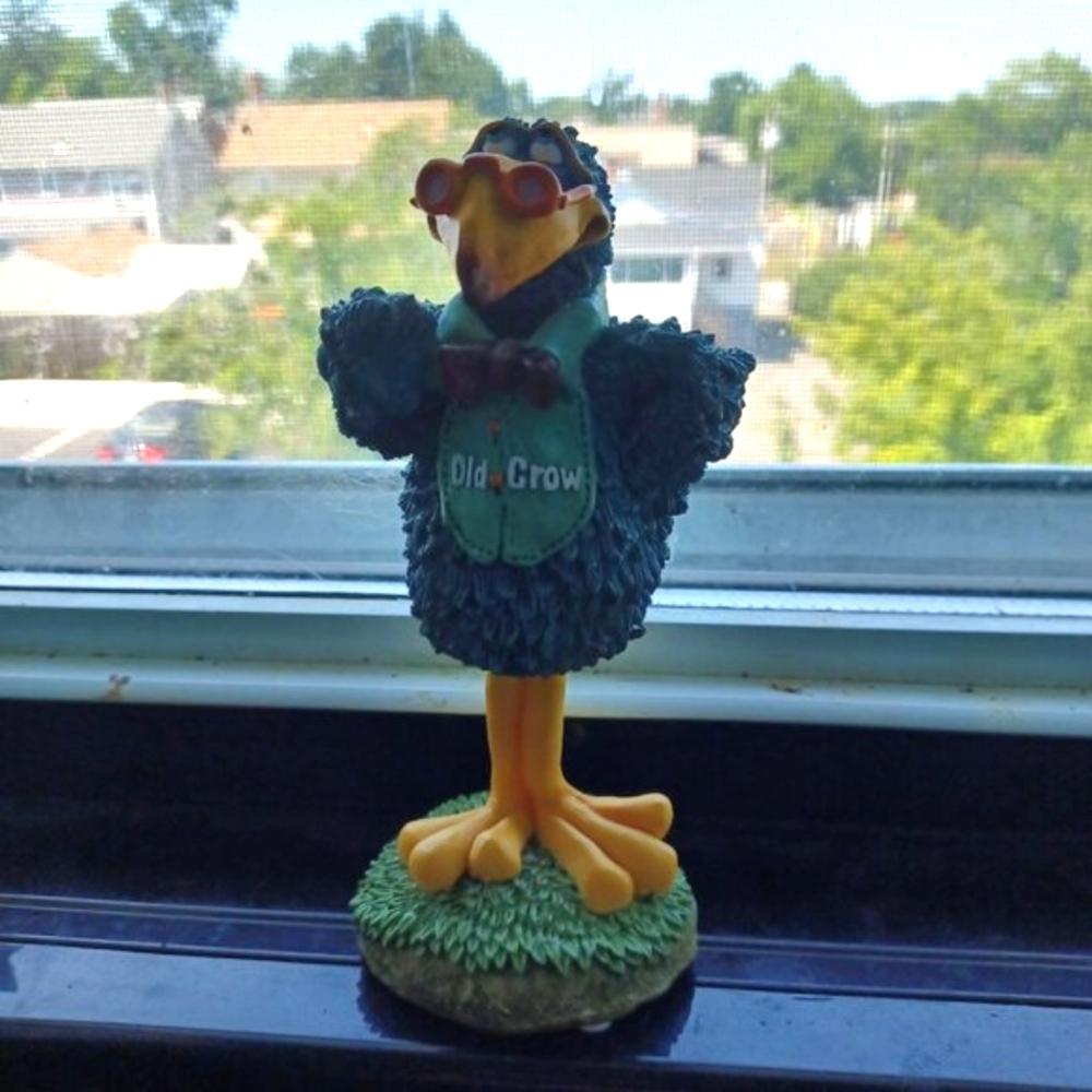 Russ Old Crow Over The Hill  Bobblehead 7"